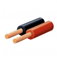 KL 0,35-20X - SAL KL 0,35-20X hangszóróvezeték, piros-fekete, 2C x (45 x 0,10 mm), 0,1 mm-es elemi szál, 20m
