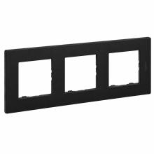 863593 - Legrand 863593 Niloé Step 3-as keret fekete