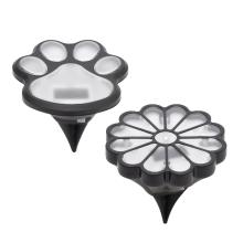 MX674N - HOME MX674 napelemes kerti lámpa, tappancs, virág, 12db/display, 1db melegfehér LED, beépített akkumulátor