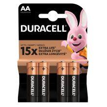 Duracell LR6 - Duracell LR6 10PP110023 AA alkáli elem, 1,5 V feszültség, 4db/bliszter