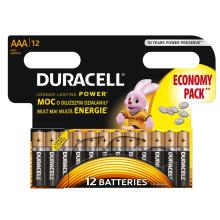 Duracell LR03 12PK - Duracell LR03 10PP100006 AAA alkáli elem, 1,5 V feszültség, 12db/bliszter