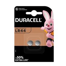 Duracell LR44 - Duracell LR44 10PP040020 alkáli gombelem, 1,5 V feszültség, 2db/bliszter