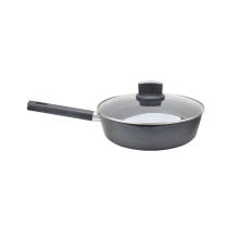 ZLN0874 - Zilan ZLN0874 Spotty Chef magasfalú serpenyő fedővel, 24 cm, 2,4 literes, tapadásmentes bevonat
